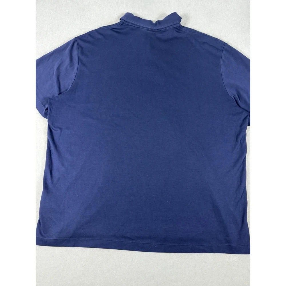 Polo Ralph Lauren Polo Shirt Mens XL Navy Blue Classic Fit Cotton Small Pony